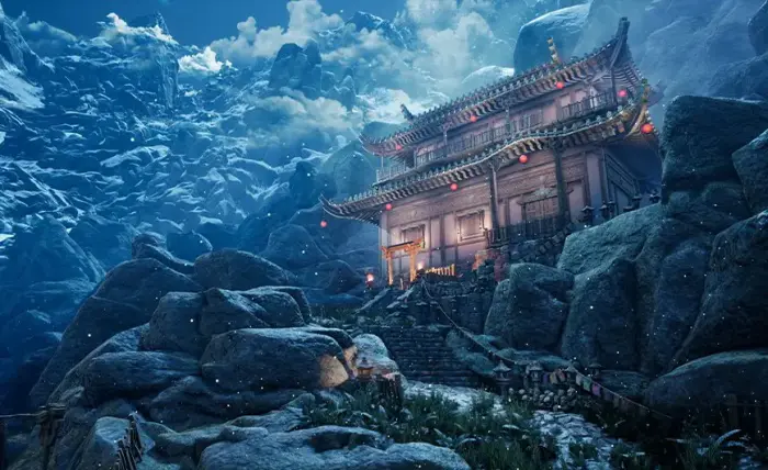 Mountain Temple Modular Kit